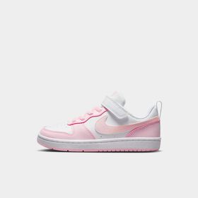 Nike Court Borough Low Recraft, Blanco/Espuma rosa, hi-res