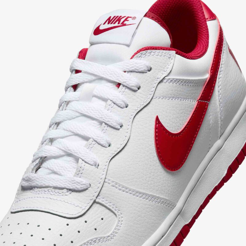 Nike Big Low, Gimnasio Blanco/Rojo, hi-res
