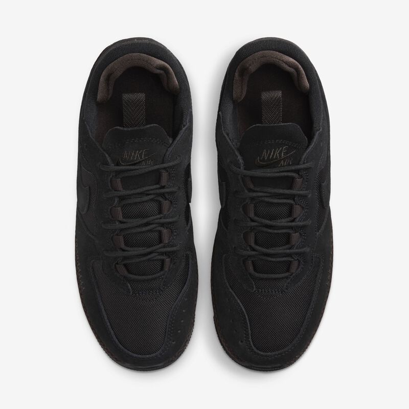 Nike Air Force 1 Wild, Negro/Marrón Terciopelo/Cedro/Negro, hi-res