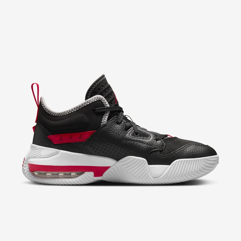 Jordan Stay Loyal 2, Negro/Rojo universitario/Gris lobo/Blanco, hi-res