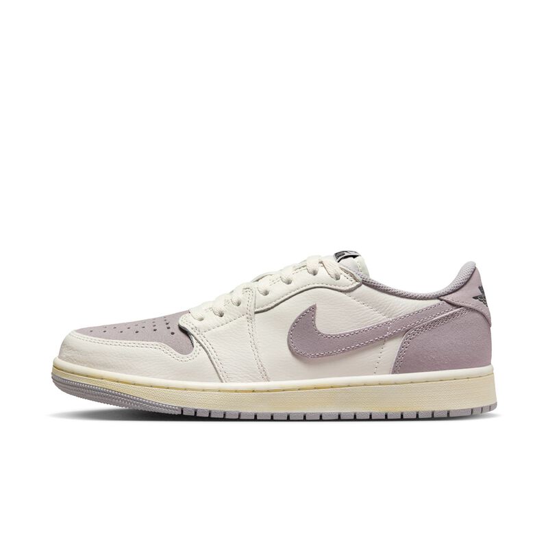 Air Jordan 1 Low OG, Vela/Negro-gris Atmósfera, hi-res