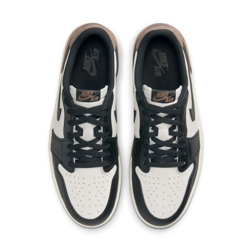 Air Jordan 1 Low OG, Vela/Moca oscuro/Negro, hi-res
