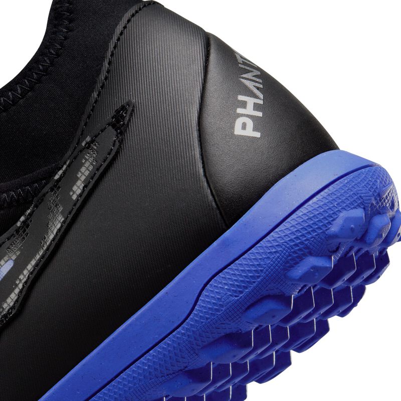 Nike Phantom GX Club Dynamic Fit TF, Negro/Hyper Royal/Chrome, hi-res