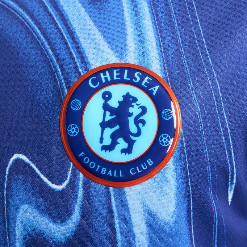 Chelsea FC Local 2024/25 Stadium, Azul Enérgico/Naranja Team/Blanco, hi-res
