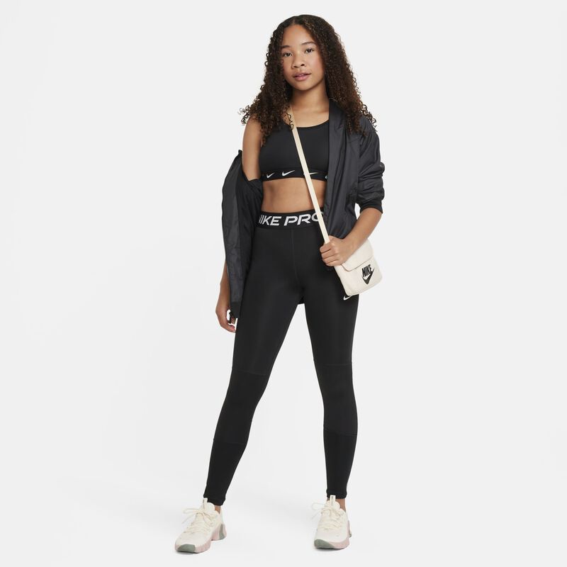 Nike Dri-FIT One, Negro/Blanco, hi-res