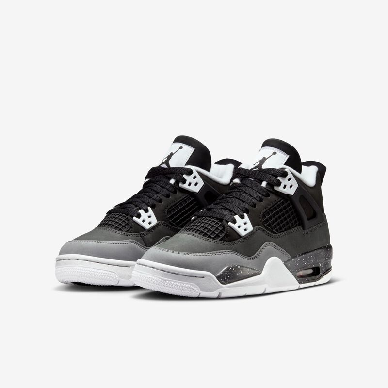 Air Jordan 4 Retro, Negro/Antracita/Negro/Blanco, hi-res
