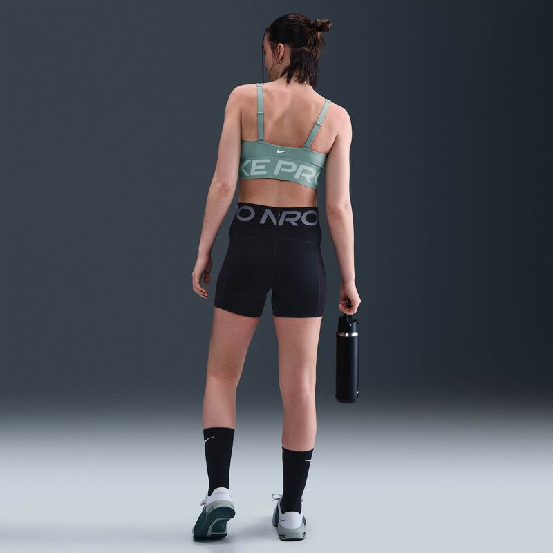 Nike Pro Indy Plunge, Cañón/Hielo de jade/Blanco, hi-res