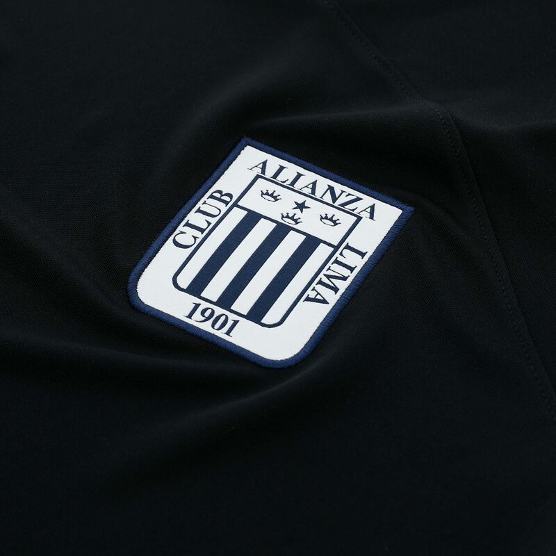 NIKE CAMISETA HOMBRE ALIANZA LIMA 2023 VISITA CAMP, NEGRO, hi-res