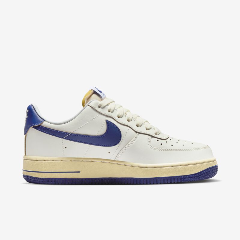 Nike Air Force 1 '07, Vela/Vainilla pálido/Gamuza dorado/Azul royal intenso, hi-res