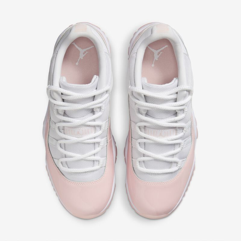 Air Jordan 11 Retro Low, Blanco/Rosa Leyenda, hi-res