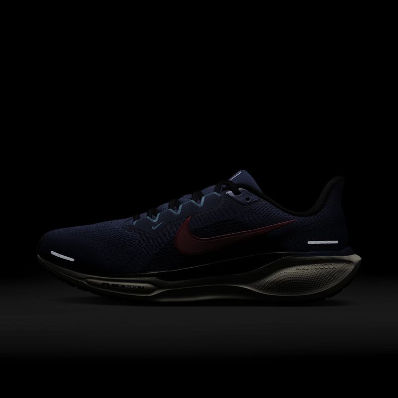 Nike Pegasus 41, Azul Astronómico/Negro/Azul Báltico/Ponche Cálido, hi-res
