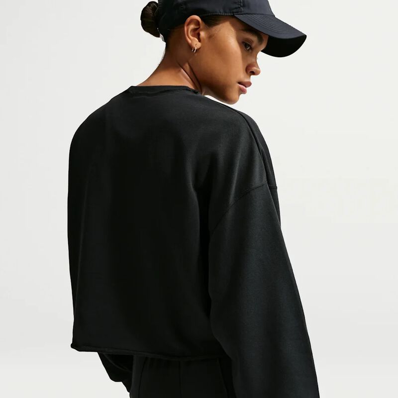 Polera Nike Sportswear Chill Terry, Negro, hi-res