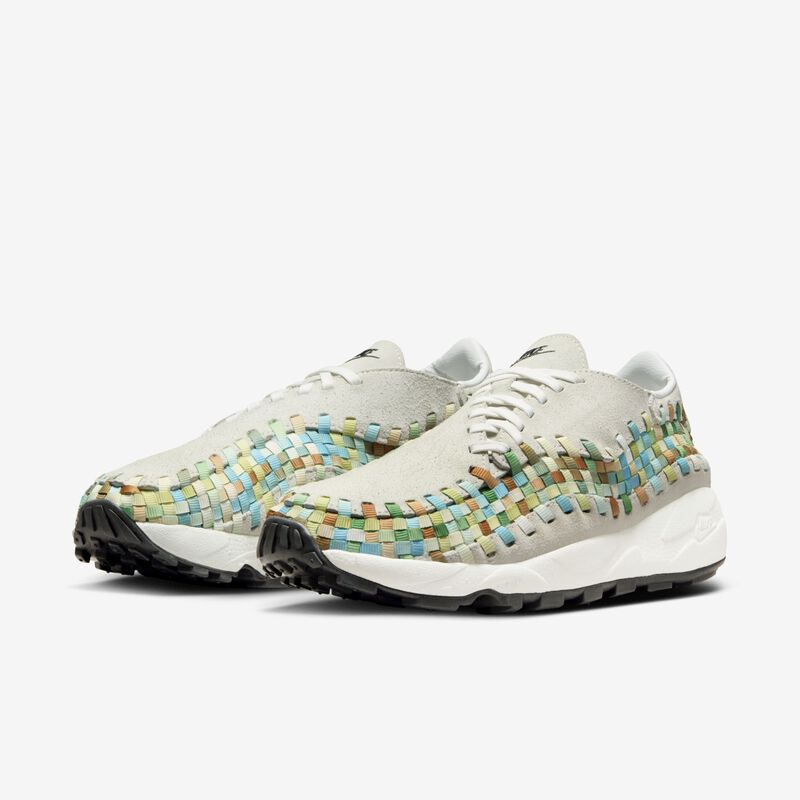 Nike Air Footscape Woven, Blanco Cumbre/Granizo/Multicolor/Negro, hi-res