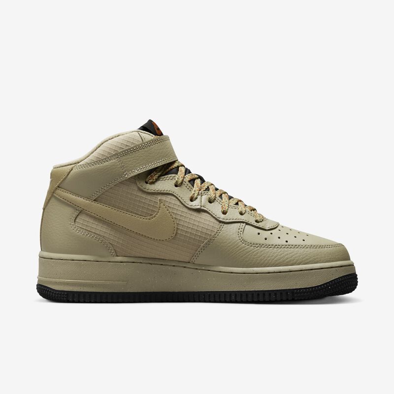 Nike Air Force 1 Mid 07, Oliva neutro/Negro/Rojizo oscuro/Oliva neutro, hi-res