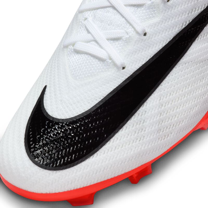 Nike Zoom Mercurial Vapor 15 Elite FG, Carmesí brillante/Negro/Blanco, hi-res