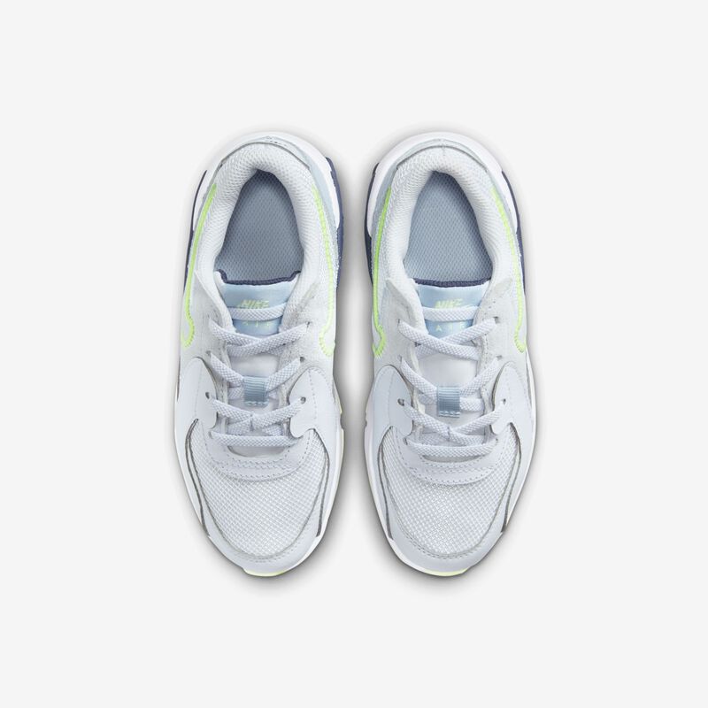 Nike Air Max Excee, Gris Fútbol/Azul Armería Claro/Marino Noche/Medio Volt, hi-res