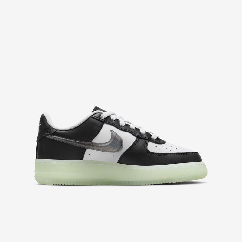 Nike Air Force 1 LV8, Blanco/Negro-Verde Vapor, hi-res