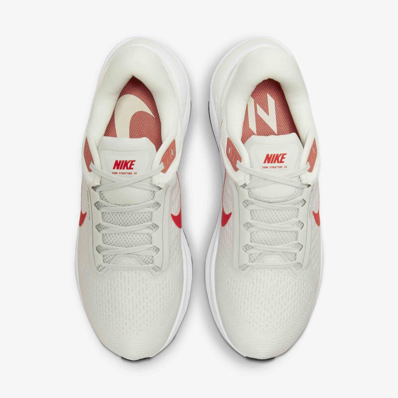 Nike Air Zoom Structure 24, Polvo fotón/Tinte platino/Negro/Carmesí claro, hi-res