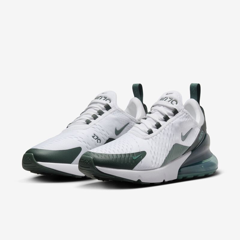 Nike Air Max 270, Blanco/Verde Vintage-Bicoastal, hi-res