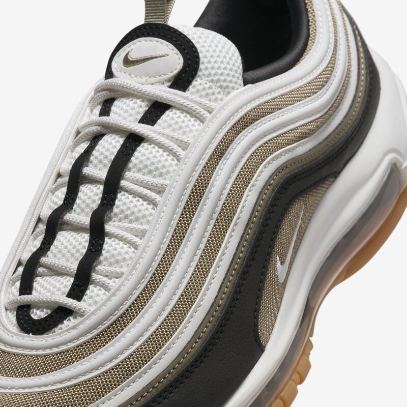 Nike Air Max 97, Oliva Neutro/Negro/Goma Marrón Medio/Blanco Cima, hi-res