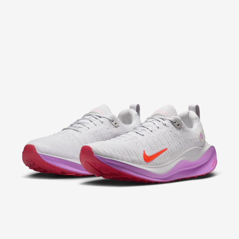 Nike InfinityRN 4, Gris Vasto/Carmesí Brillante-Violeta Intenso, hi-res