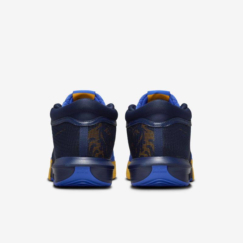 LeBron Witness 8, Azul Marino Medianoche/Dorado Universitario/Gris Humo Claro/Hiperreal, hi-res