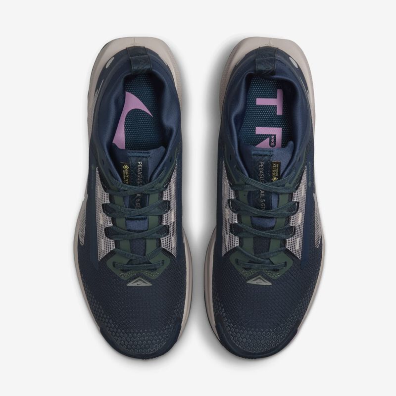 Nike Pegasus Trail 5 GORE-TEX, Azul Marino De La Armería/Azul Marino De La Armería-Verde Vintage, hi-res