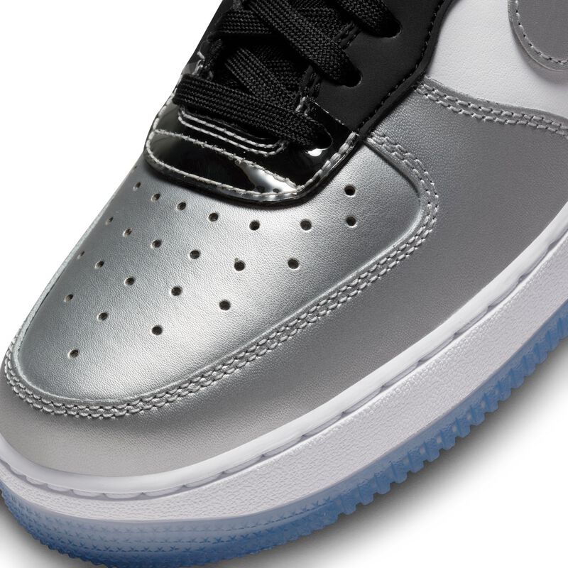 Nike Air Force 1 '07 SE, Plata metalizado/Negro/Blanco/Plata metalizado, hi-res