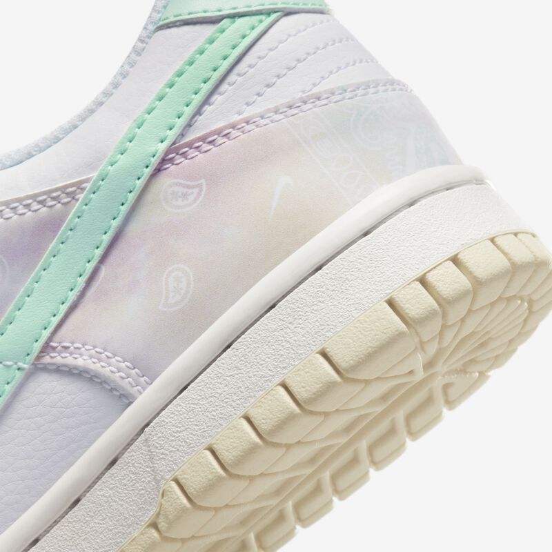 Nike Dunk Low, Blanco/Espuma Menta-Blanco-Fantasma, hi-res