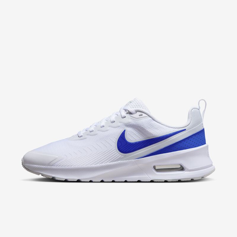 Nike Air Max Nuaxis, Blanco/Negro/Blanco/Azul Carrera, hi-res