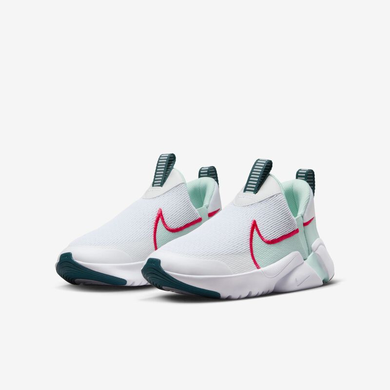 Nike Flex Plus 2, Blanco/Hielo jade/Verde azulado geoda/Rojo sirena, hi-res