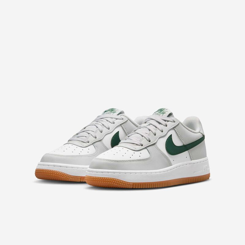 Nike Air Force 1, Polvo de fotones/Abeto/Goma marrón medio/Blanco, hi-res