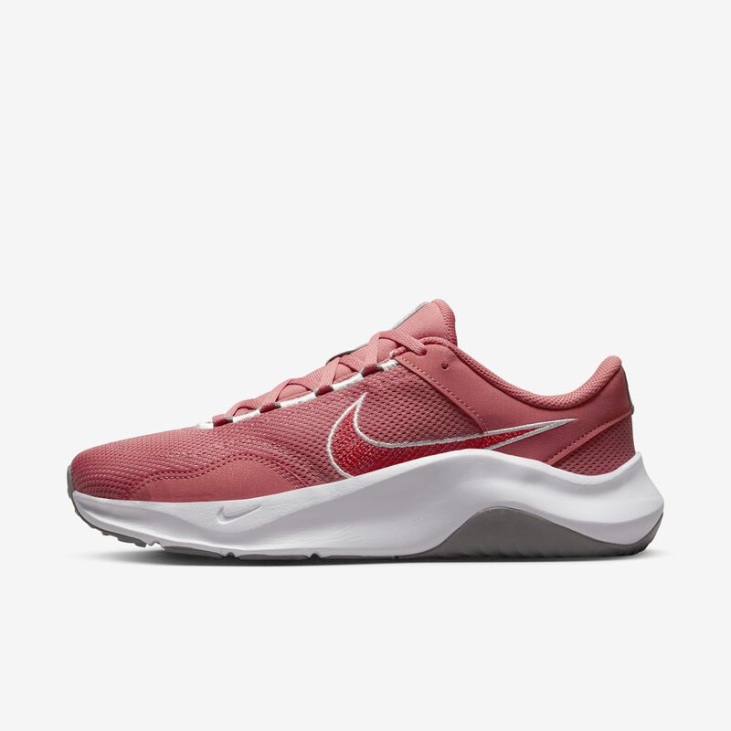 Nike Legend Essential 3 Next Nature, Adobe/Fantasma/Peltre liso/Carmesí claro, hi-res