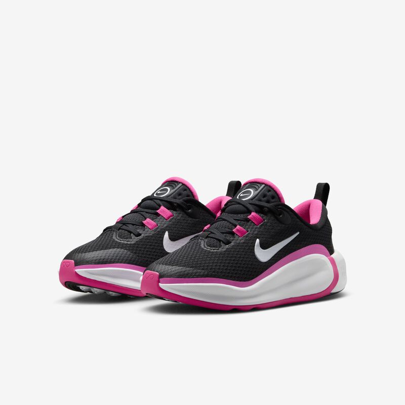 Nike Infinity Flow, Negro/Fucsia Láser/Blanco, hi-res