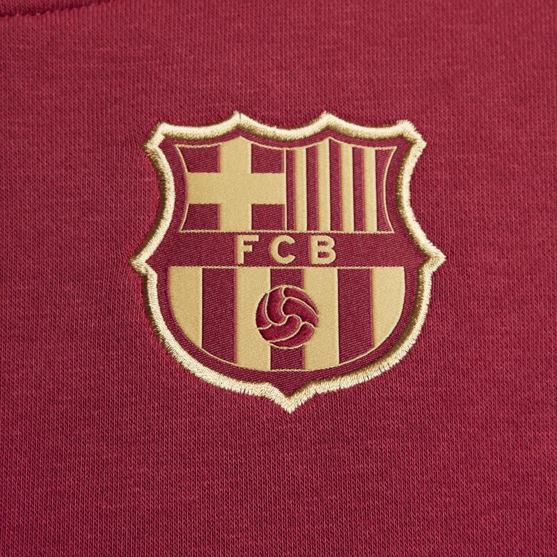 FC Barcelona Phoenix Fleece, Rojo Noble/Club Oro, hi-res