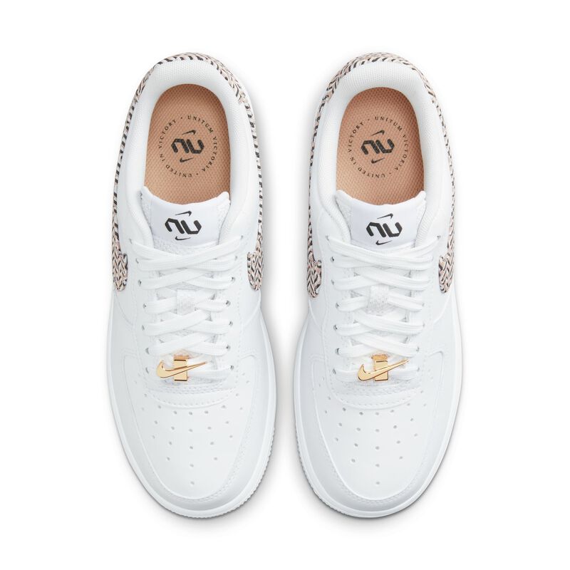 Nike Air Force 1 LX United, Blanco/Negro/Blanco cumbre/Cáñamo, hi-res