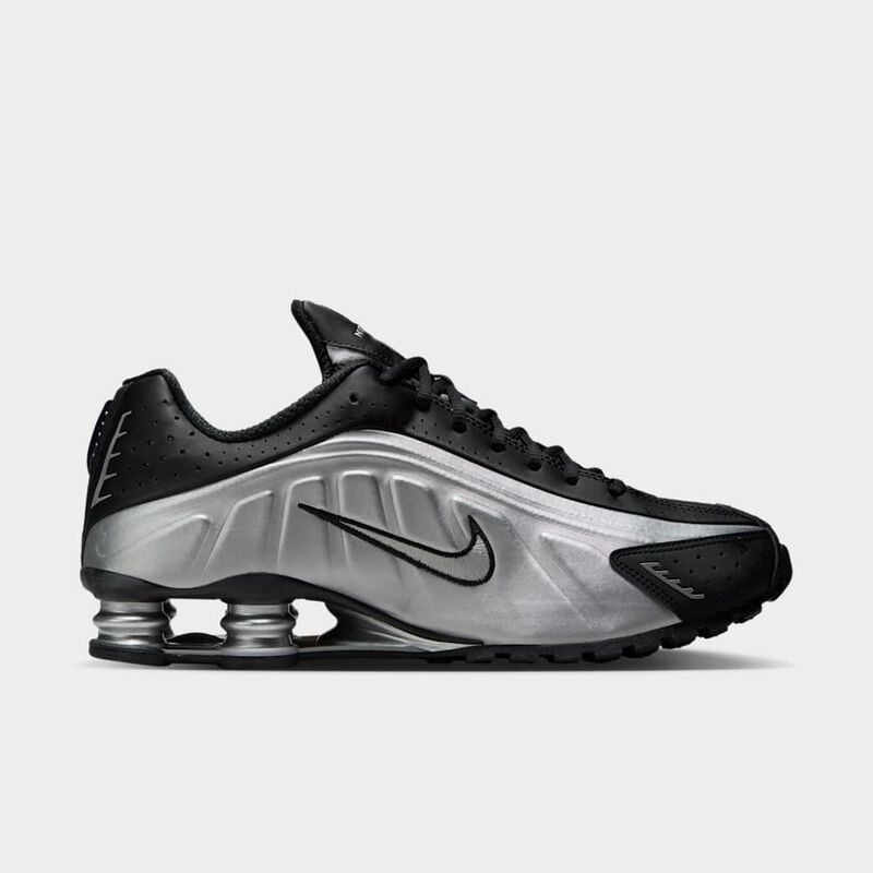 Nike Shox R4, Met&aacute;lico Plata/Met&aacute;lico Plata-Negro-Met&aacute;lico Plata-FPlata Claro, hi-res