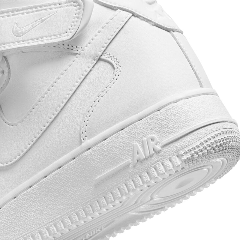 Nike Air Force 1'07 Mid Fresh, Blanco/Blanco-Blanco-Gris Lobo, hi-res