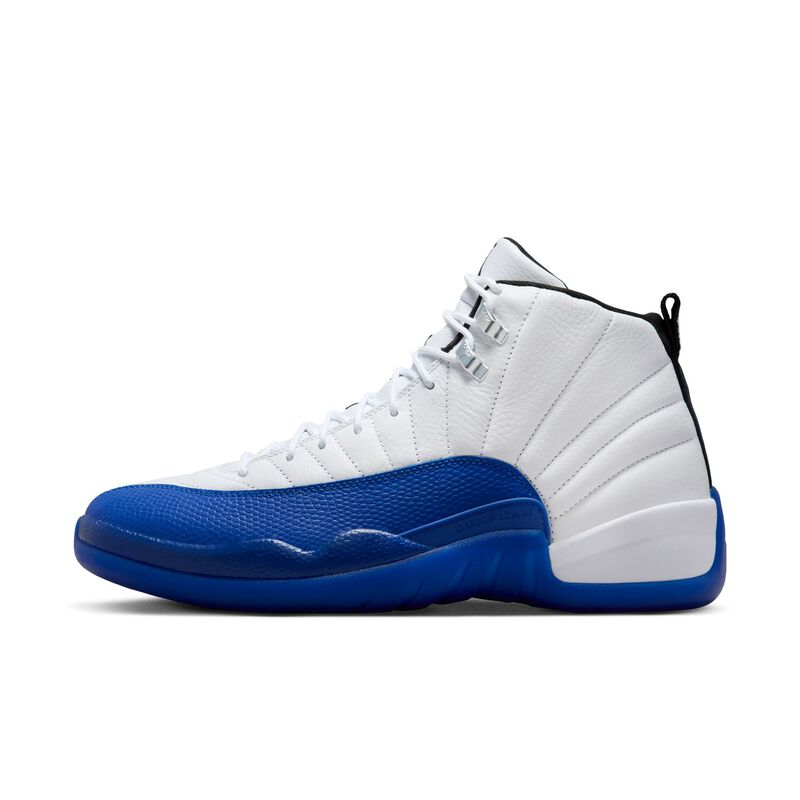 Air Jordan 12 Retro, Blanco/Game Royal/Negro, hi-res