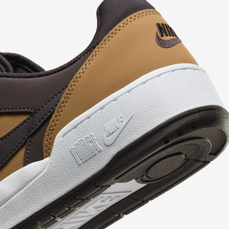 Nike Full Force Low Premium, Lino/Marrón Barroco/Blanco/Marrón Terciopelo, hi-res