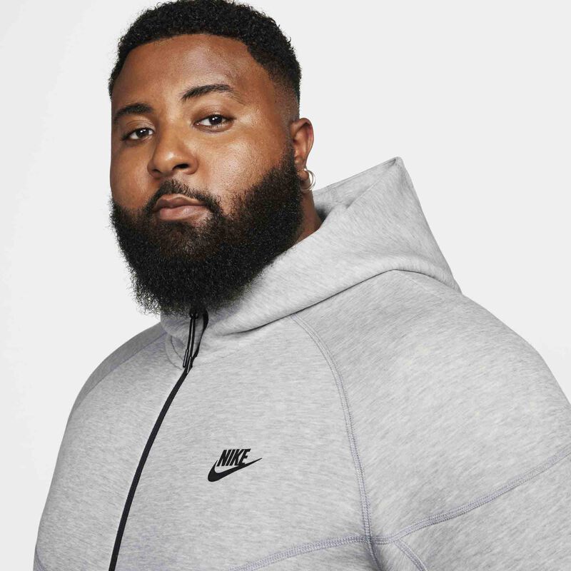 Nike Sportswear Tech Fleece Windrunner, Gris oscuro jaspeado/Negro, hi-res