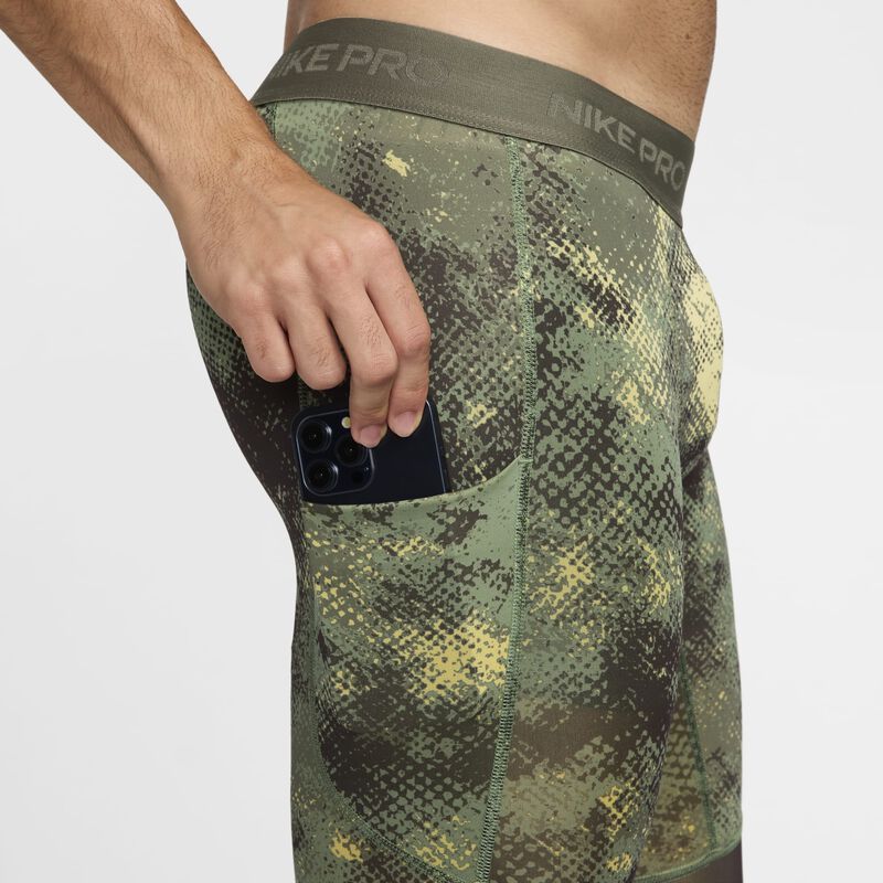 Nike Pro Camo, Verde Aceite/Oliva Medio/Negro, hi-res