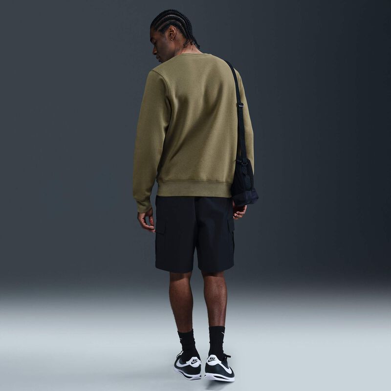 Nike Club, Oliva Medio/Blanco, hi-res