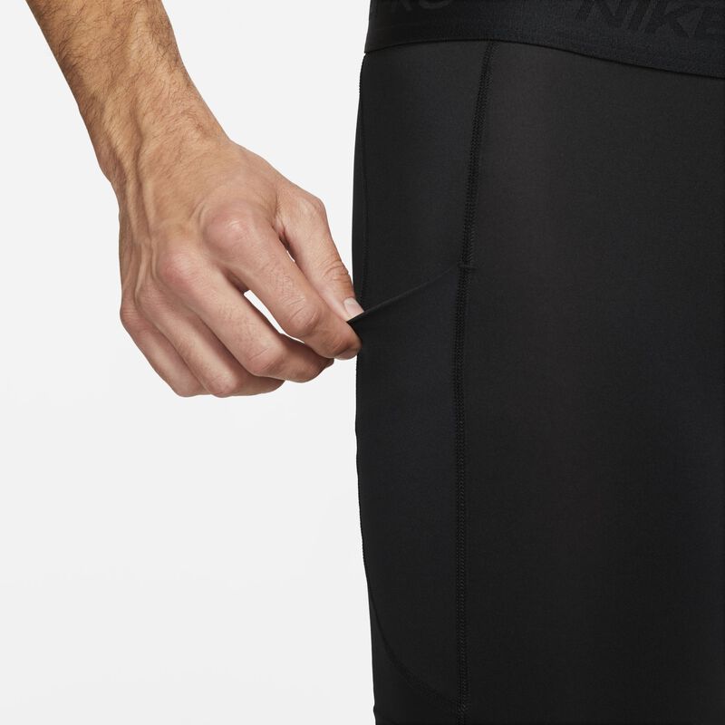 Nike Pro, Negro/Blanco, hi-res