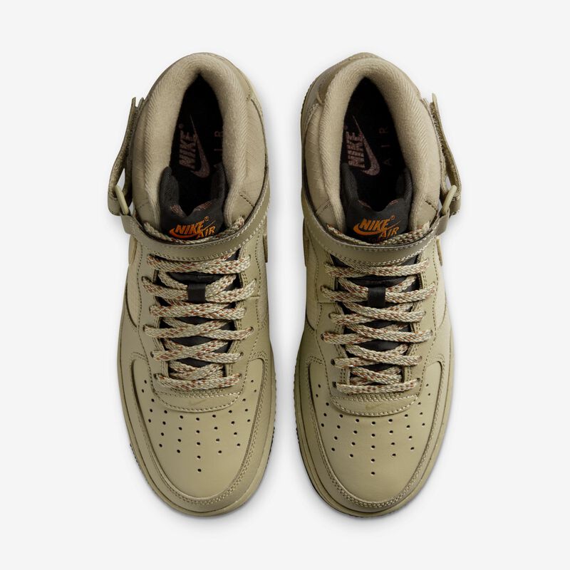 Nike Air Force 1 Mid 07, Oliva neutro/Negro/Rojizo oscuro/Oliva neutro, hi-res