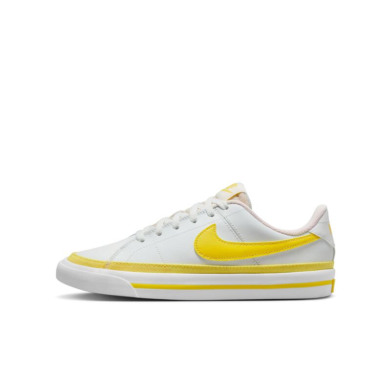 Nike Court Legacy, Blanco Cumbre/Blanco/Opti Amarillo, hi-res