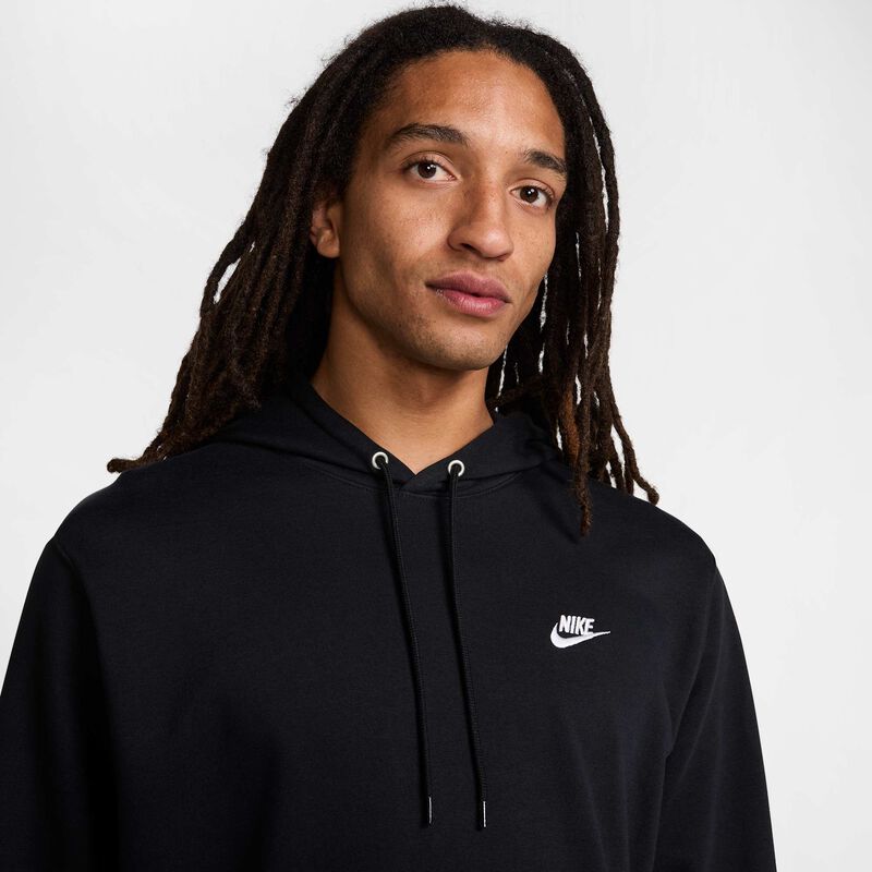 Nike Club, Negro/Negro/Blanco, hi-res