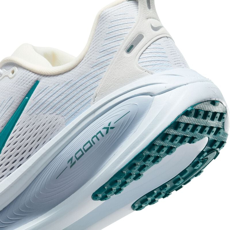 Nike Vomero 18, Blanco Cumbre/Tinte Azul Verde Geode, hi-res