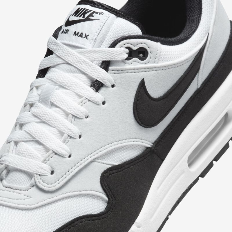 Nike Air Max 1, Blanco/Negro-Platino Puro, hi-res