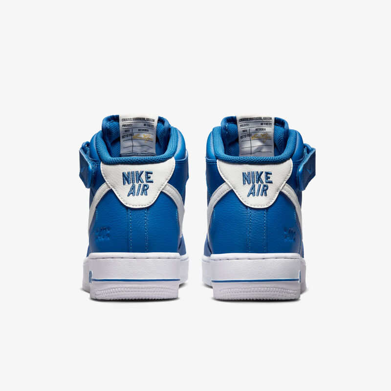 Nike Air Force 1 Mid '07 LV8, AZUL, hi-res